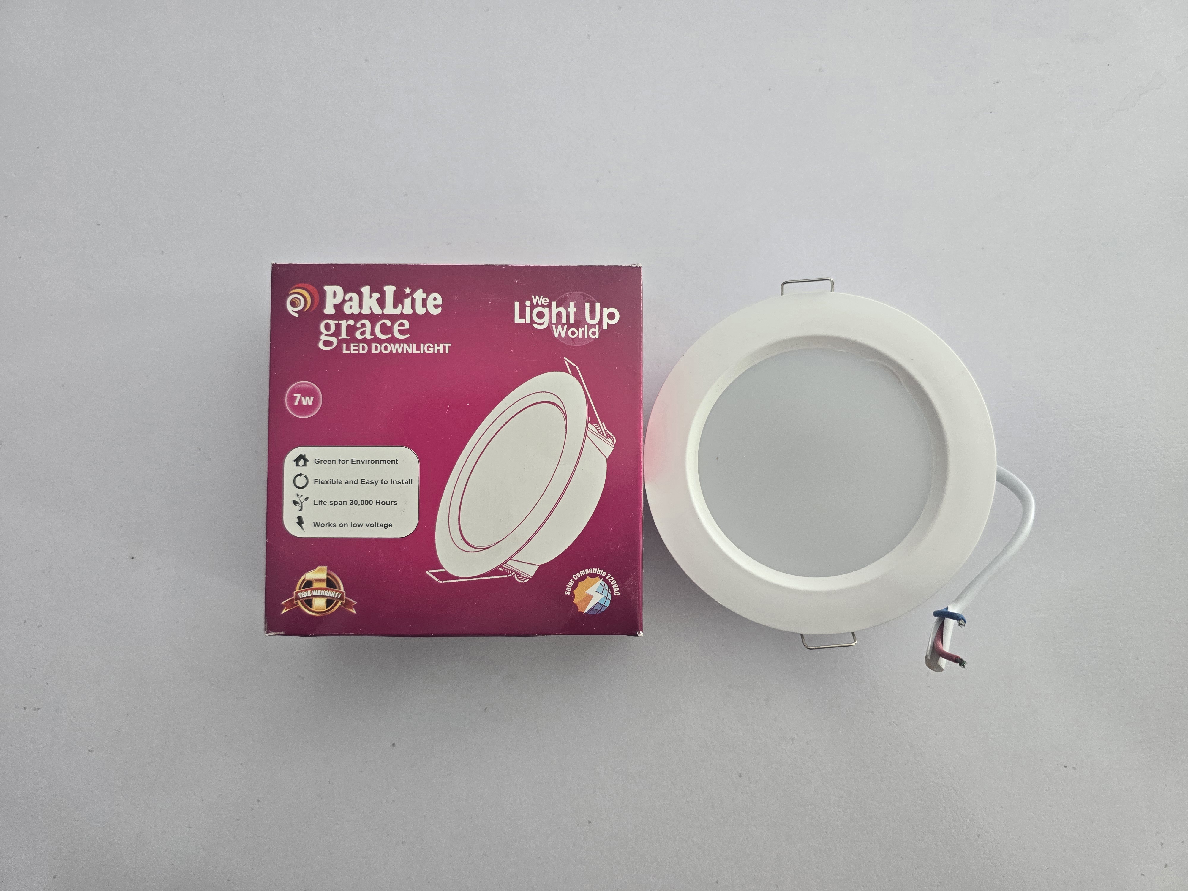 PAKLITE LED GRACE DOWNLIGHT 7W 3/4